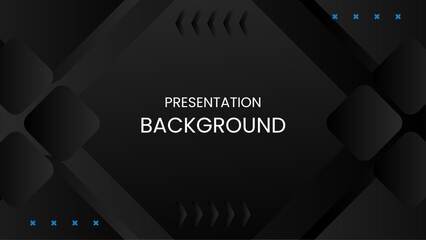 Modern elegant black gradient abstract background for business presentations, technology slides, and professional designs