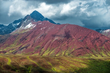 Wall Mural - stormy Andes landscape