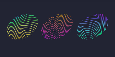 Wall Mural - beautiful background with flowing lines. abstract elegant lines. the flow movement. vector illustrat
