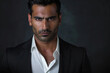 © Shivani - Handsome Indian muscular manly male model, angry