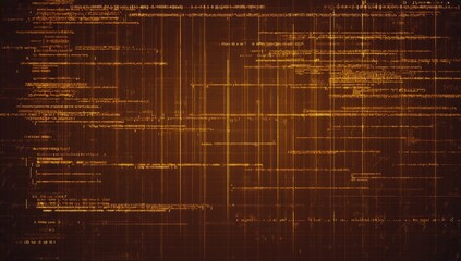 Abstract digital code background, glowing lines, data streams, technology concept, website banner