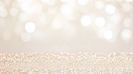 Wall Mural - Elegant Sparkling Glitter Background Bokeh Lights