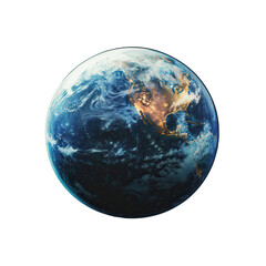 Wall Mural - earth globe night view, space background, global concept