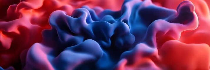 Poster - Vibrant Abstract Textured Bold Fluid Forms for Dynamic Visual Branding - Inspiring Creative Content and Digital Marketing Innovation