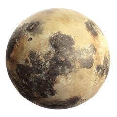 Wall Mural - Icy celestial body, space exploration, background stars