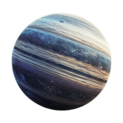 Wall Mural - gas giant planet, cosmic background, space exploration, science fiction