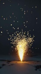 Aufkleber - A stylized “fat cell” dissolving or transforming into bursts of light, symbolizing the body burning excess fat through exercise and a balanced diet.