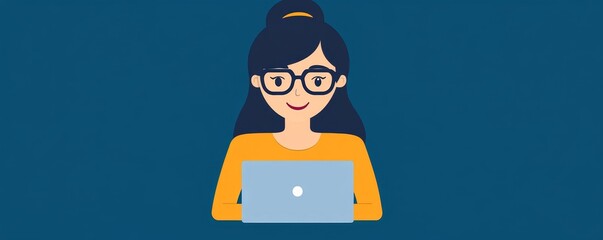 Developer Programmer Woman Coding Software, 