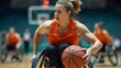 © LemonellArt - Wheelchair Basketball Player in Action