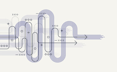 Wall Mural - abstract arrow direction. technology background. high speed. hi-tech