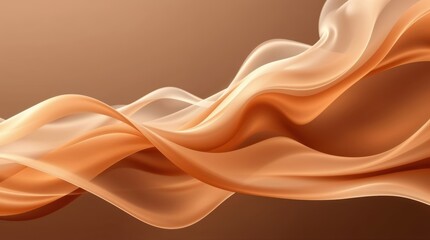 Wall Mural - An abstract background featuring smooth flowing gradients