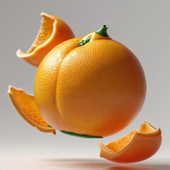 Wall Mural - orange and lemon