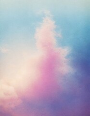 Wall Mural - expressive background with unique color splash in blue and pink shades
