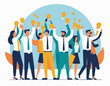 © MR - Corporate Team Building Exercise Illustration