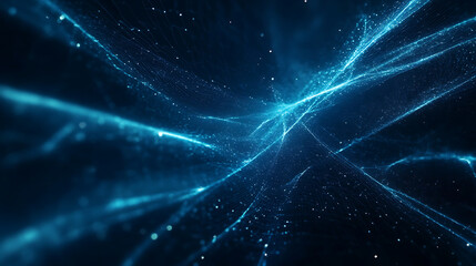 abstract blue background with lines