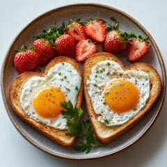 Wall Mural - red-shaped sweets