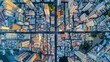 © Lilit - aerial view of buildings in the city, buildings in city