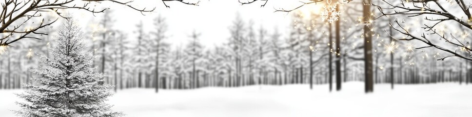 Wall Mural - transparent background with glittering modern dust. sparkling white lights. christmas holiday glow p
