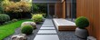 © Weerapat - Creating a tranquil zen garden with rock path at home