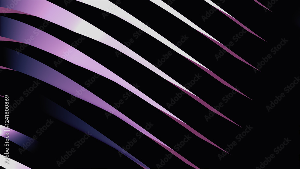 Abstract Clean low poly Polygonal Geometric Surface Loop motion ...