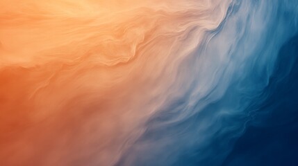 Leinwandbilder - Vibrant colors in a seamless blue and gold texture create a rich, flowing stone appearance, showcasing an artistic water-inspired backdrop with space for text