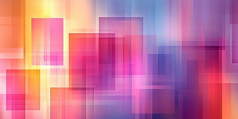 Wall Mural - colorful abstract art with vibrant shades blending together in an immersive visual experience