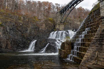 Wall Mural - USA, New York, Croton. Croton Ridge Park, Croton River Dam