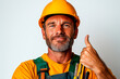 © Daniella - Portrait of Construction Worker with Thumbs Up