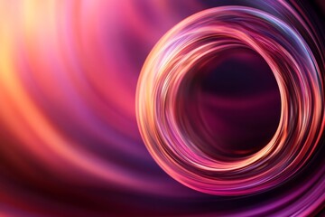 Leinwandbilder - A crystal sphere glows brightly at the center, encircled by swirling streaks of golden and violet light, evoking a feeling of vibrant energy and motion