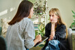 © Valerii Honcharuk - Sad upset young teenage female patient talking to professional mental therapist