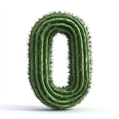 Canvas Print - Cactus Number Zero