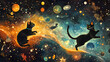 © Thiago - cats explore cosmos