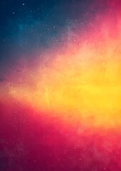 Wall Mural - a 4k digital grainy gradient that mixes colorful soft noise effects, blending vintage vibes with a l
