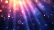 © Background - A vibrant display of light rays and bokeh effects creating a dreamy atmosphere.
