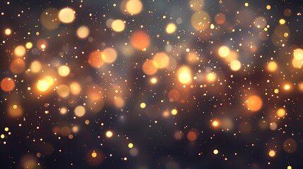 Wall Mural - A blurred background of shimmering lights creating a festive and dreamy atmosphere.