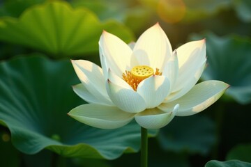 Poster - Intricate veins of white lotus petal, sunlight reflecting , beauty, bright