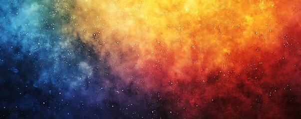 Wall Mural - a colorful grainy gradient noise texture, offering a lively backdrop with vibrant hues