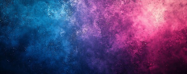 Wall Mural - a dark blue, purple, and pink gradient texture with a rough, grainy noise effect, evoking a retro, g