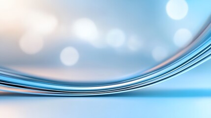 Wall Mural - blue line with a white background