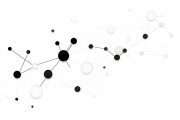 Abstract network connection, digital background