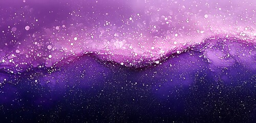 Wall Mural - a purple background with light spots and a rough texture, featuring grainy noise for a dramatic and 