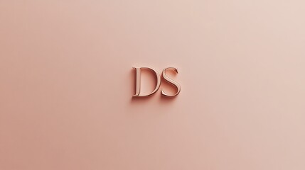 Canvas Print - Elegant Logo Design on Soft Background with Slightly Off-Center Position