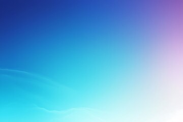 Wall Mural - an ultrawide azure blue gradient with a grainy, premium texture, perfect for high-quality background