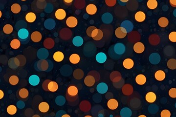 Wall Mural - bokeh lights product background generative ai