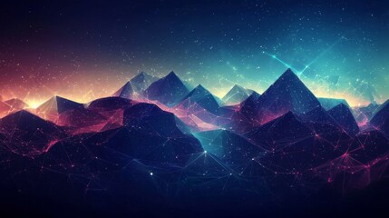 Abstract imagery showcasing the ability of digital infrastructure to withstand adversity.
