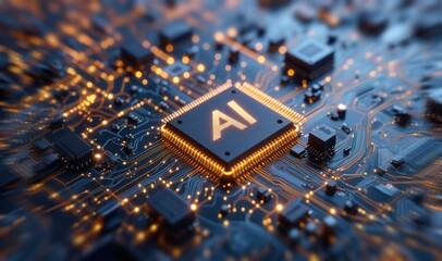 Wall Mural - ai innovation. artificial intelligence technology concept, digital technology. ai, artificial intell