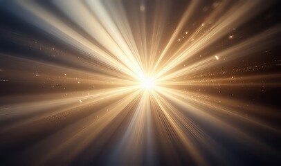 Wall Mural - Abstract glowing background. Golden background. Golden light, sun rays, gold flare. Light flashes. Golden shining light effect. Bright sun sparkles with stars and sparkles.