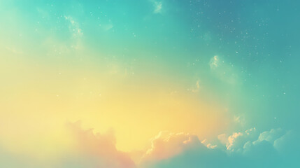 Wall Mural - stunning view of a bright celestial sky with colorful nebula clouds, glowing stars
