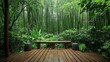 © Umnat - Experience the tranquility of a serene bamboo forest escape.