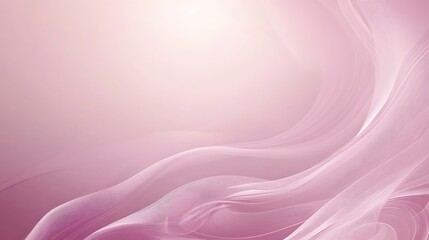 Wall Mural - Pink abstract waves, light background, design